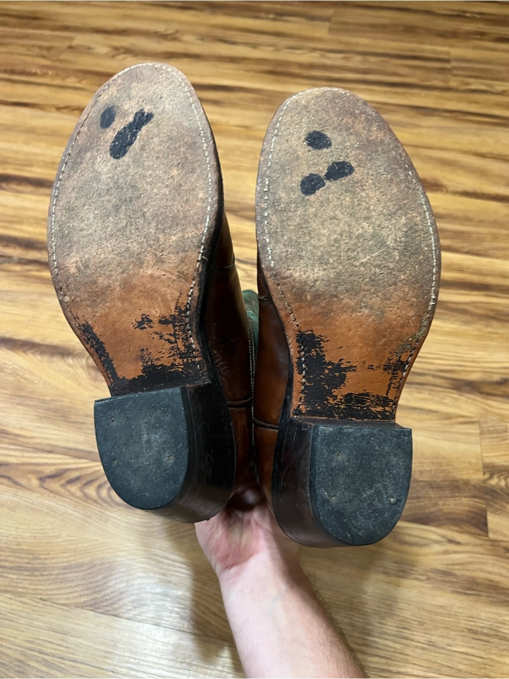 vintage olathe cowboy boots Size 9EE - Picture 5 of 7
